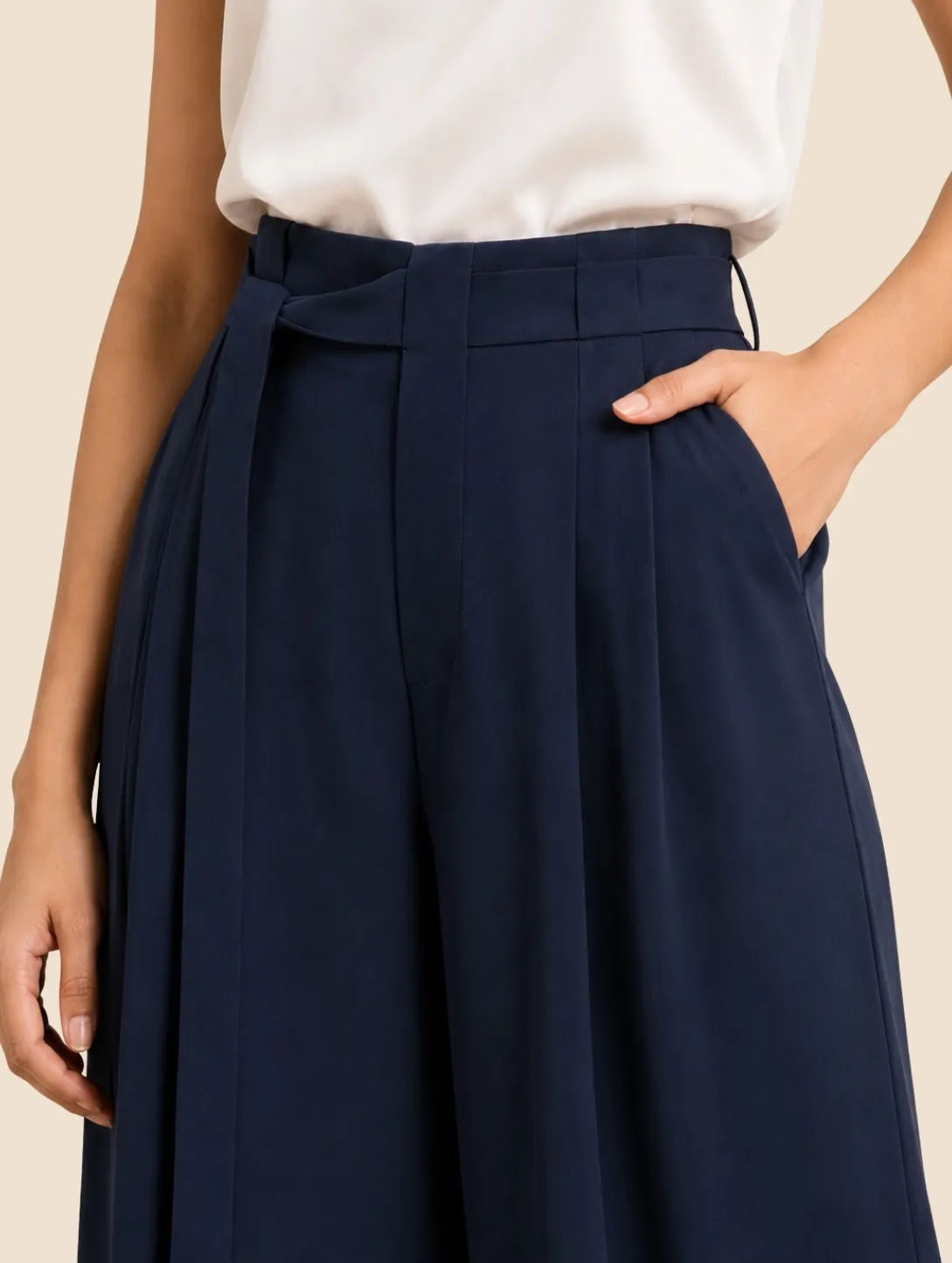Milano Women's Tie Up Trousers view 2